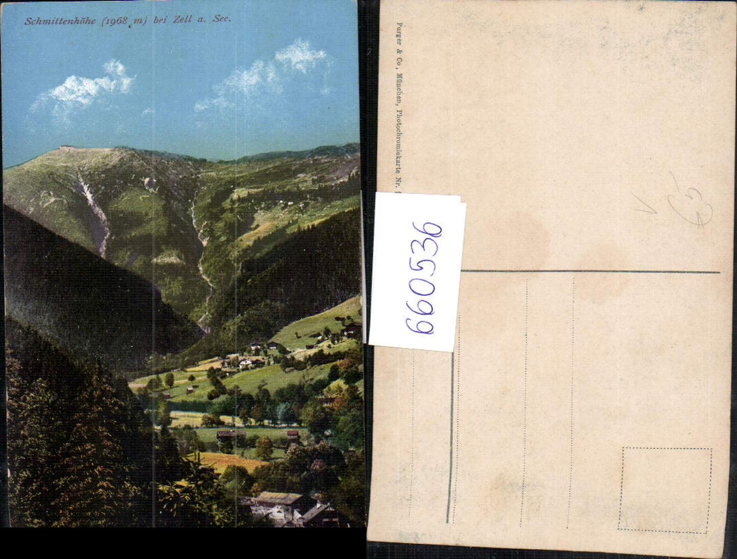 660536,Schmittenhöhe b. Zell am See pub Purger Co 9798