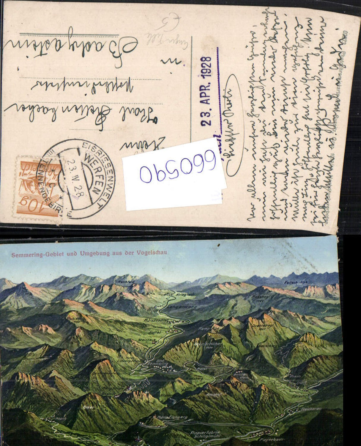 660590,Künstler AK Eugen Felle Payerbach Schlöglmühl Gloggnitz Raach Mürzzuschlag