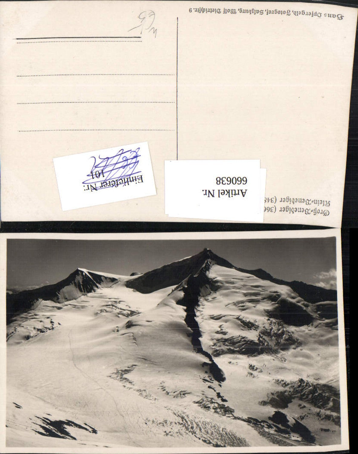 660638,Foto Ak Großvenediger Kleinvenediger Neukirchen am Großvenediger