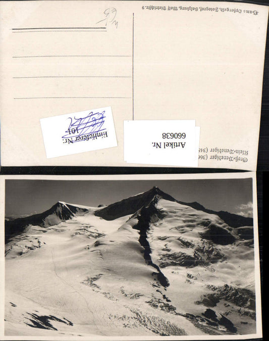 660638,Foto Ak Großvenediger Kleinvenediger Neukirchen am Großvenediger