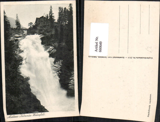 660649,Krimml Mittlerer Krimmler Wasserfall