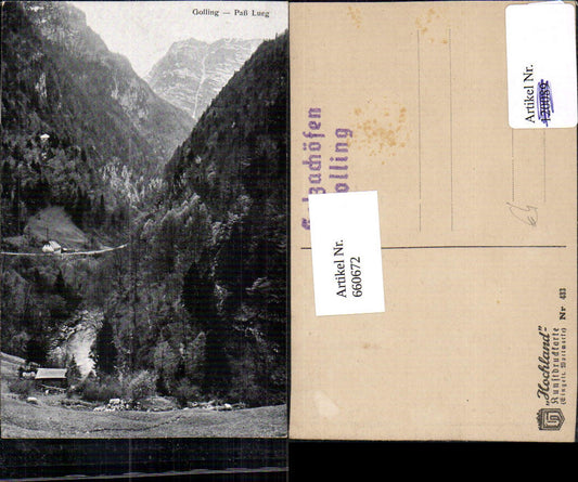 660672,Golling an der Salzach Paß Lueg