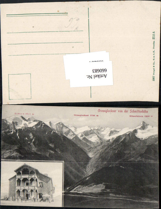 660683,Zell a. See Großglockner v. d. Schmittenhöhe