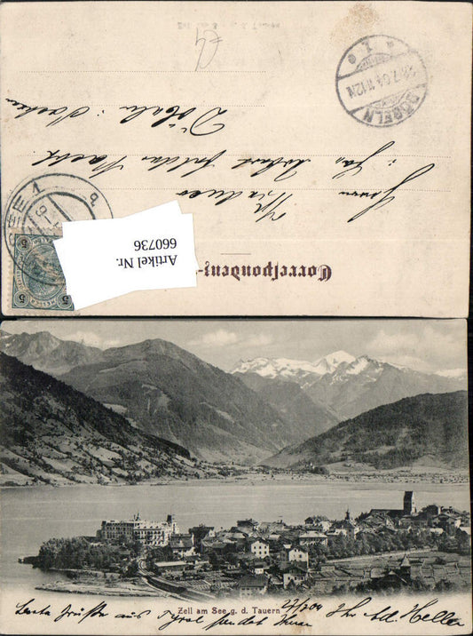 660736,Zell a. See geg. d. Tauern