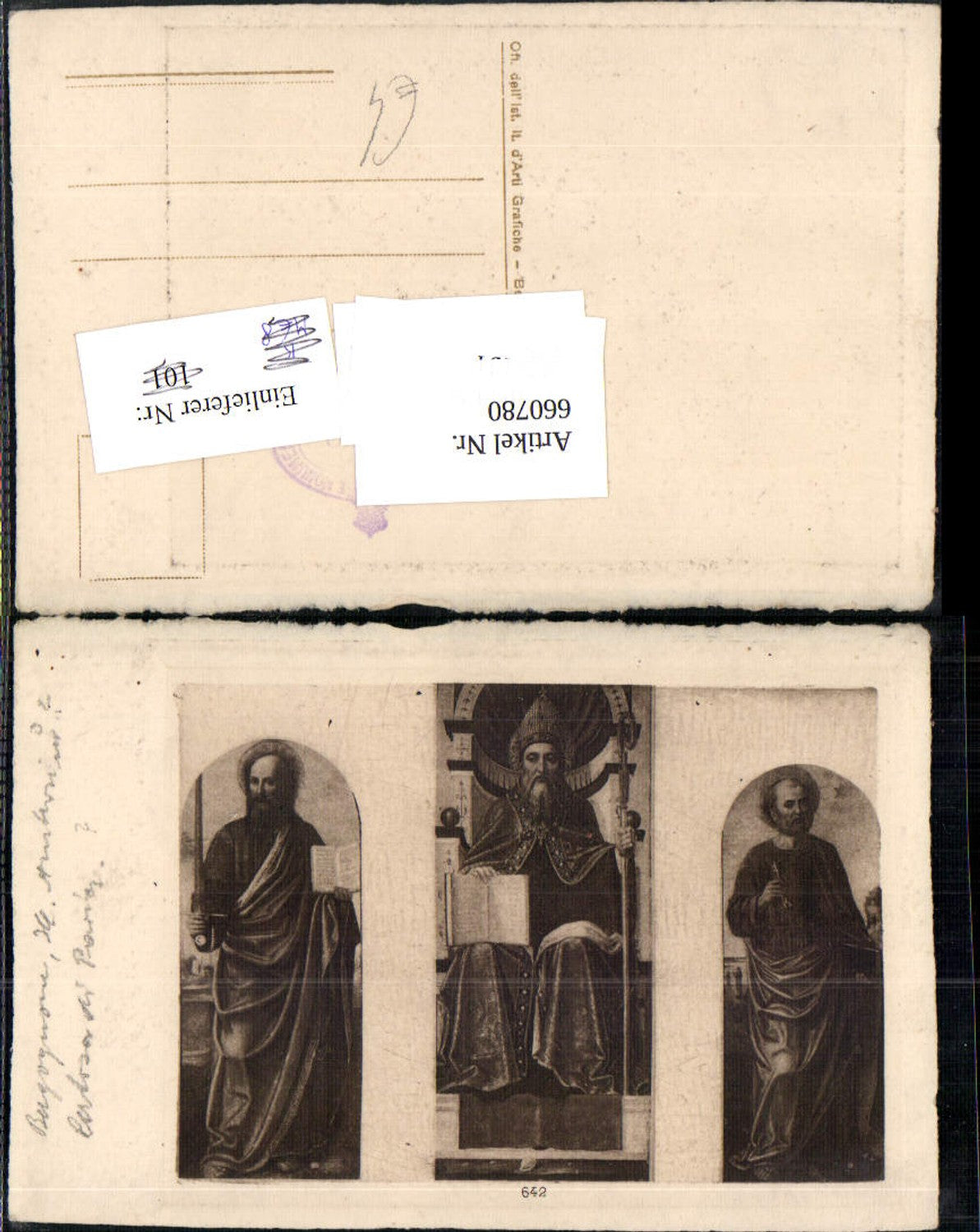 660780, Artist Ak Sacred Religion