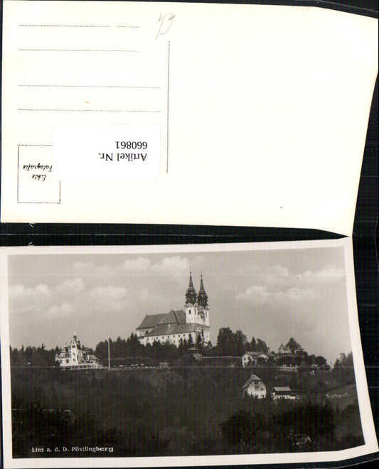 660861,Foto Ak Linz a. d. Donau Pöstlingberg