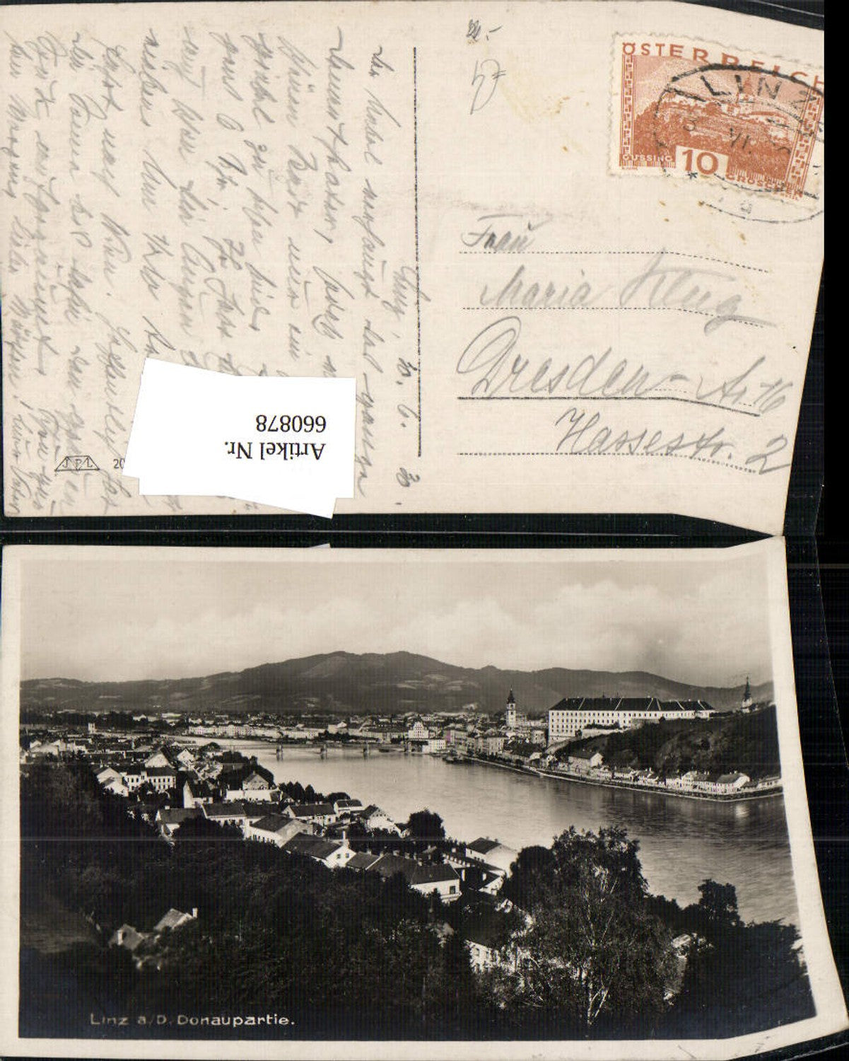 660878,Linz a. d. Donau Donaupartie