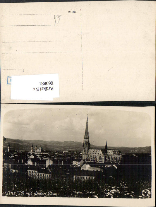 660881,Foto Ak Linz a. d. Donau Neuer Dom