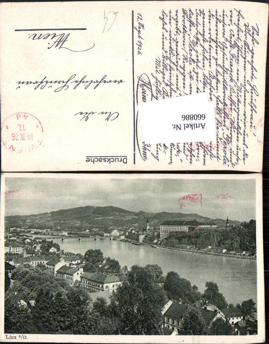660886,Linz a. d. Donau Ansicht