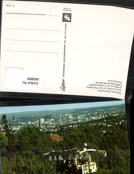 660899,Linz a. d. Donau Pöstlingberg Pöstlingbergbahn Bergbahn