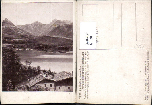 661091,Künstler Ak Waldmüller St. Wolfgang im Salzkammergut