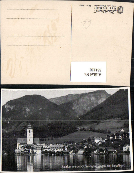 661128,St. Wolfgang im Salzkammergut geg. d. Schafberg
