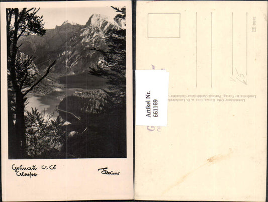 661169,Foto Ak Grünau im Almtal Almsee pub Otto Kaiser