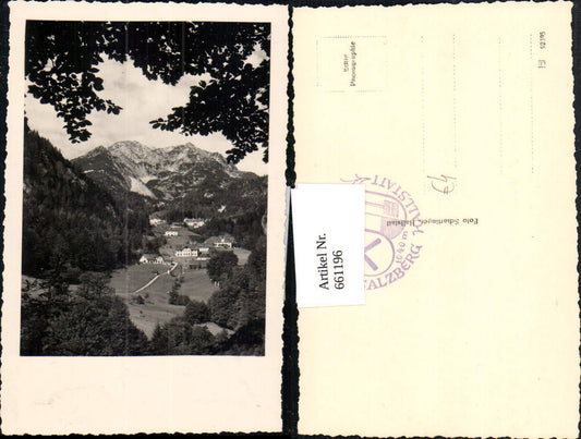 661196,Foto Ak Salzberg Hallstatt