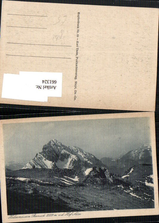 661324,Hallermauern Bosruck Windischgarsten Hof Alm Spital am Pyhrn