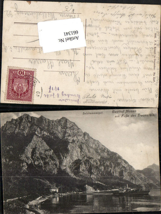 661341,Gmunden am Traunsee Gasthof Hoisn Traunstein