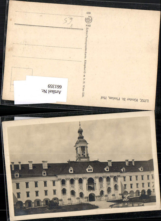 661359,Linz an der Donau Kloster St. Florian Hof pub Kilophot 663