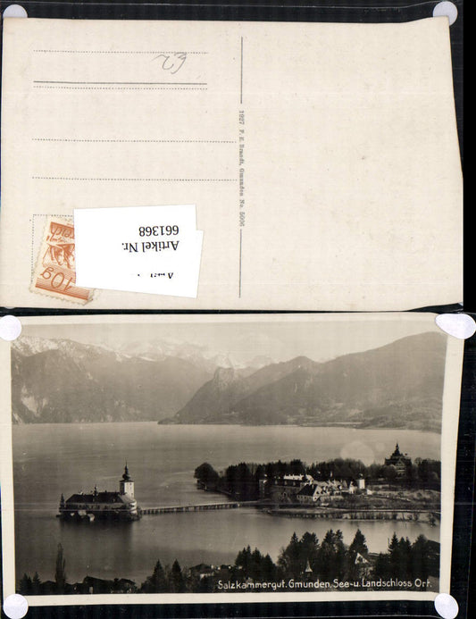 661368,Gmunden Orth Ort Schloss Traunsee