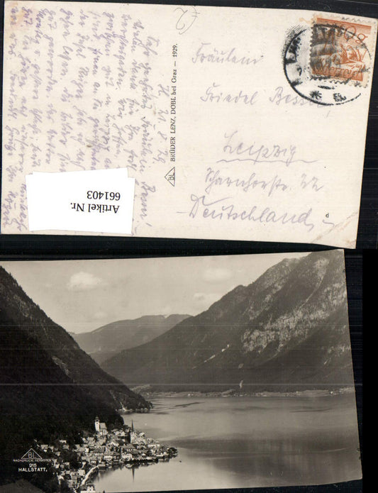 661403,Foto Ak Hallstatt Totale