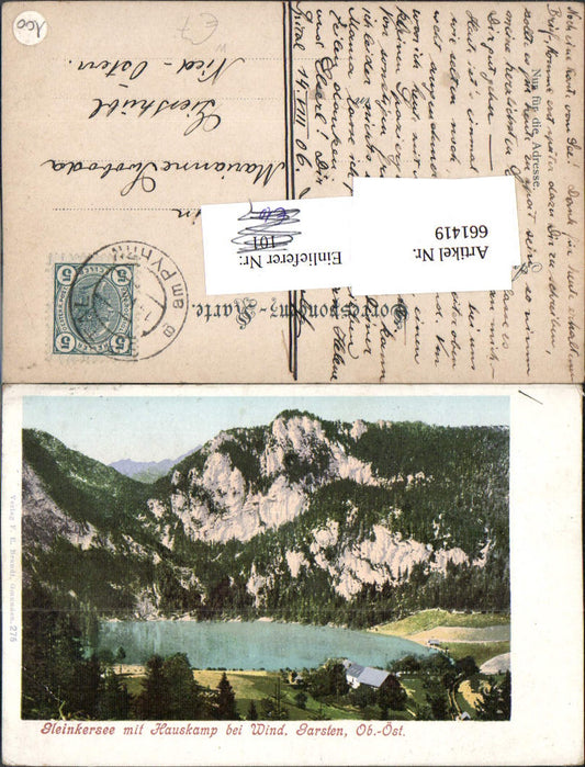 661419,Gleinkersee mit Hauskamp b. Windischgarsten