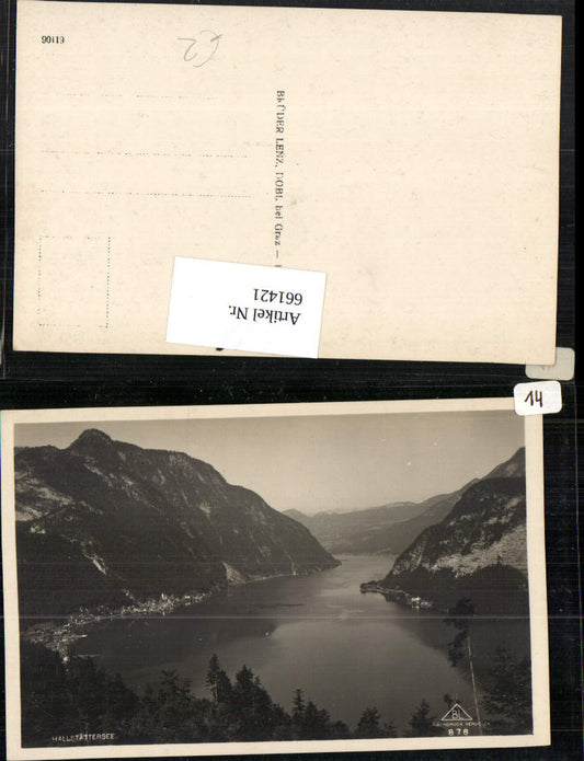 661421,Foto Ak Hallstättersee Hallstatt