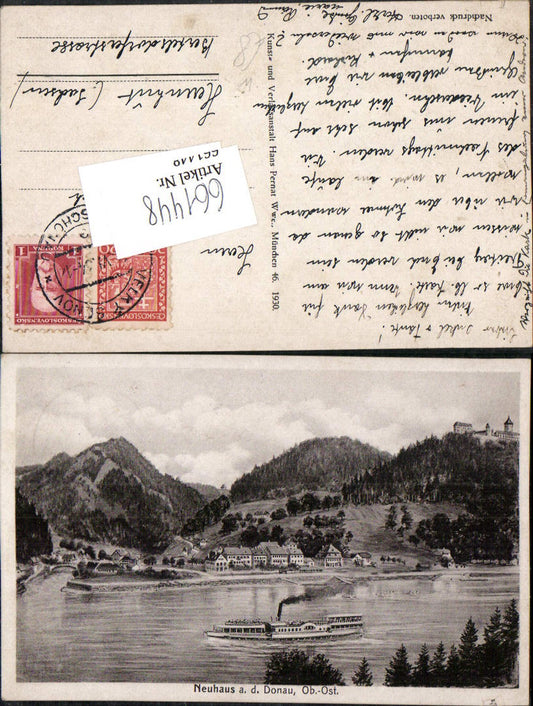 Neuhaus an der Donau Dampfer Untermühl St. Martin im Mühlkreis pub Hans Pernat