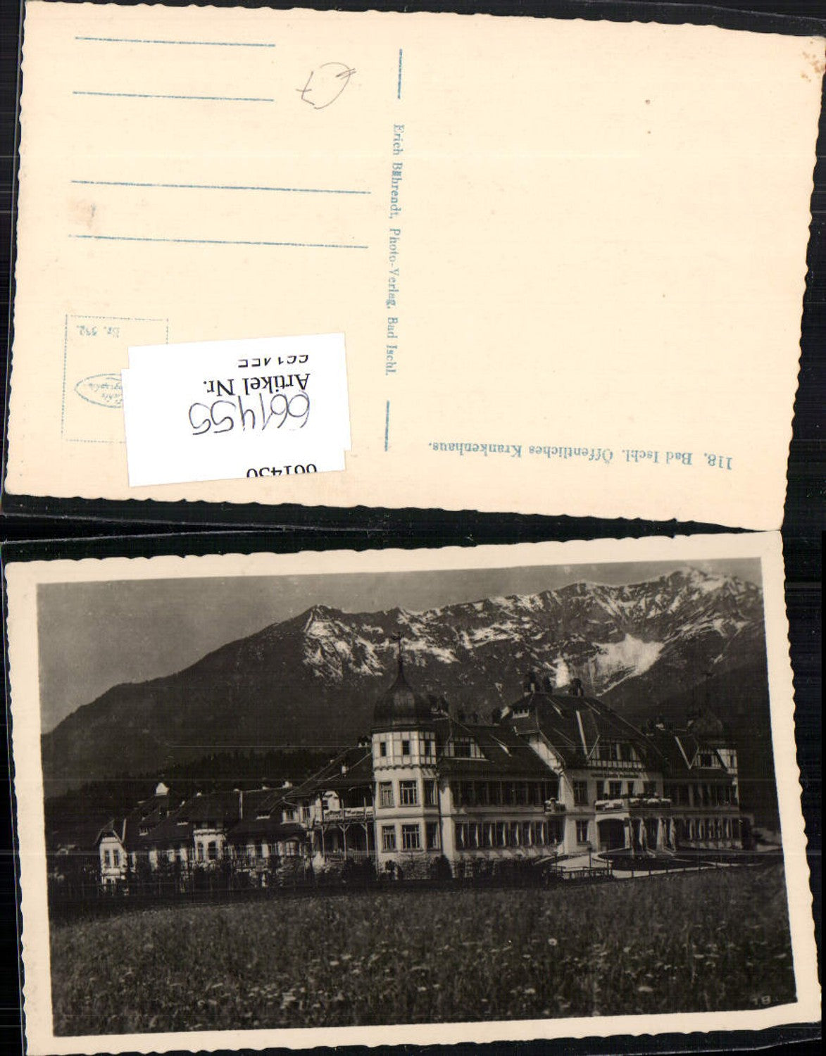 661455,Bad Ischl Öffentliches Krankenhaus