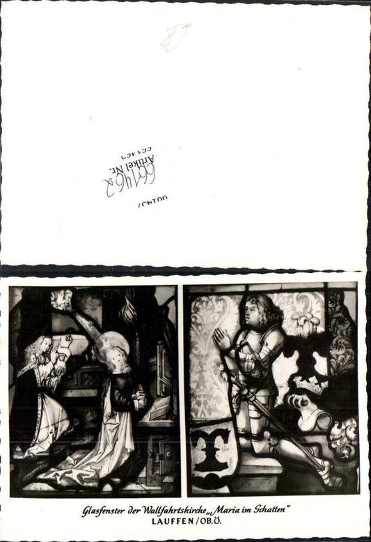 661462,Lauffen Glasfenster bei Bad Ischl