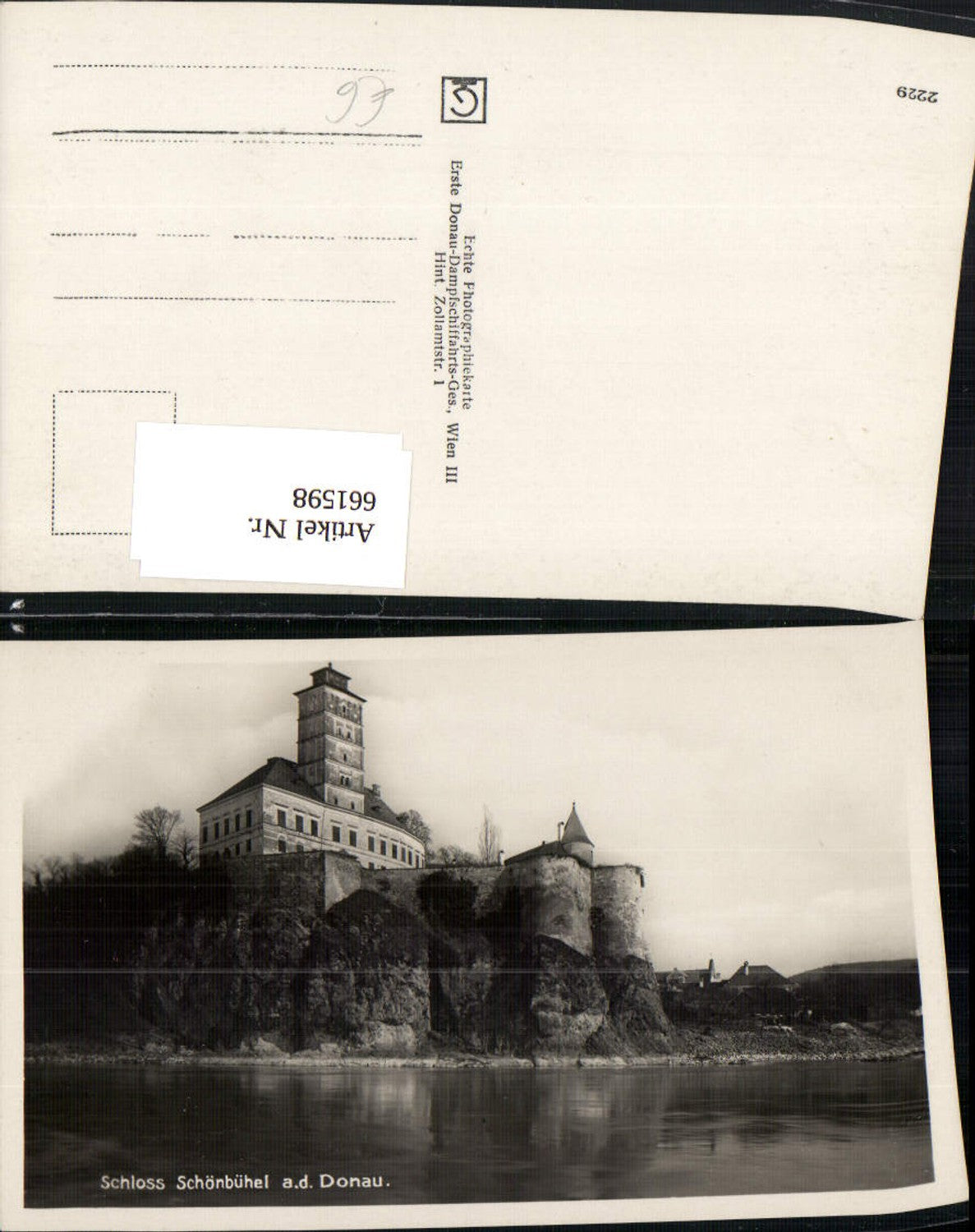 661598,Foto Ak Schloss Schönbühel a. d. Donau Schönbühel-Aggsbach