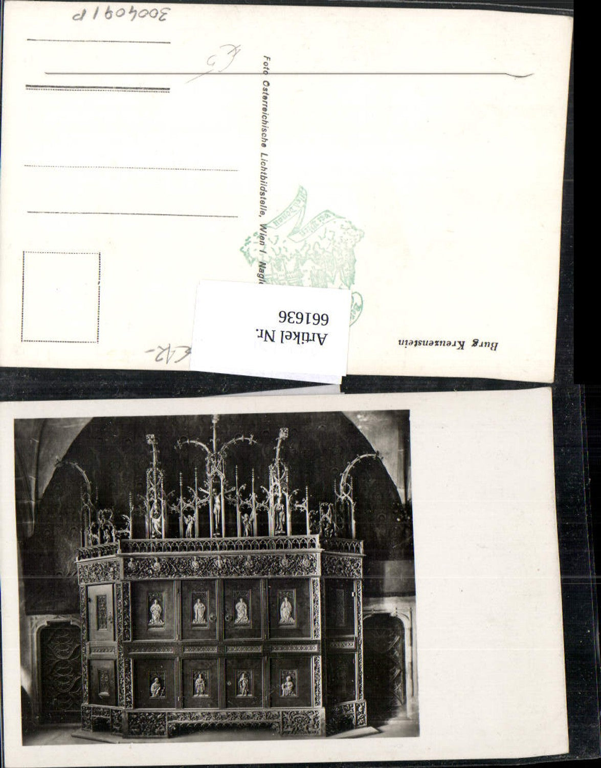 661636,Foto Ak Burg Kreuzenstein Leobendorf