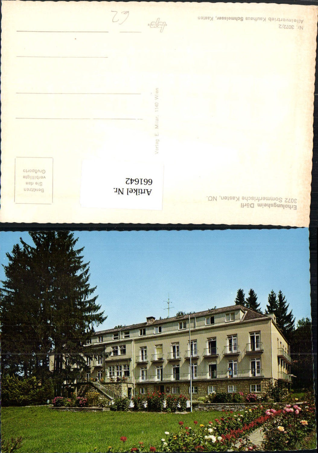 661642,Kasten bei Böheimkirchen Erholungsheim Dörfl