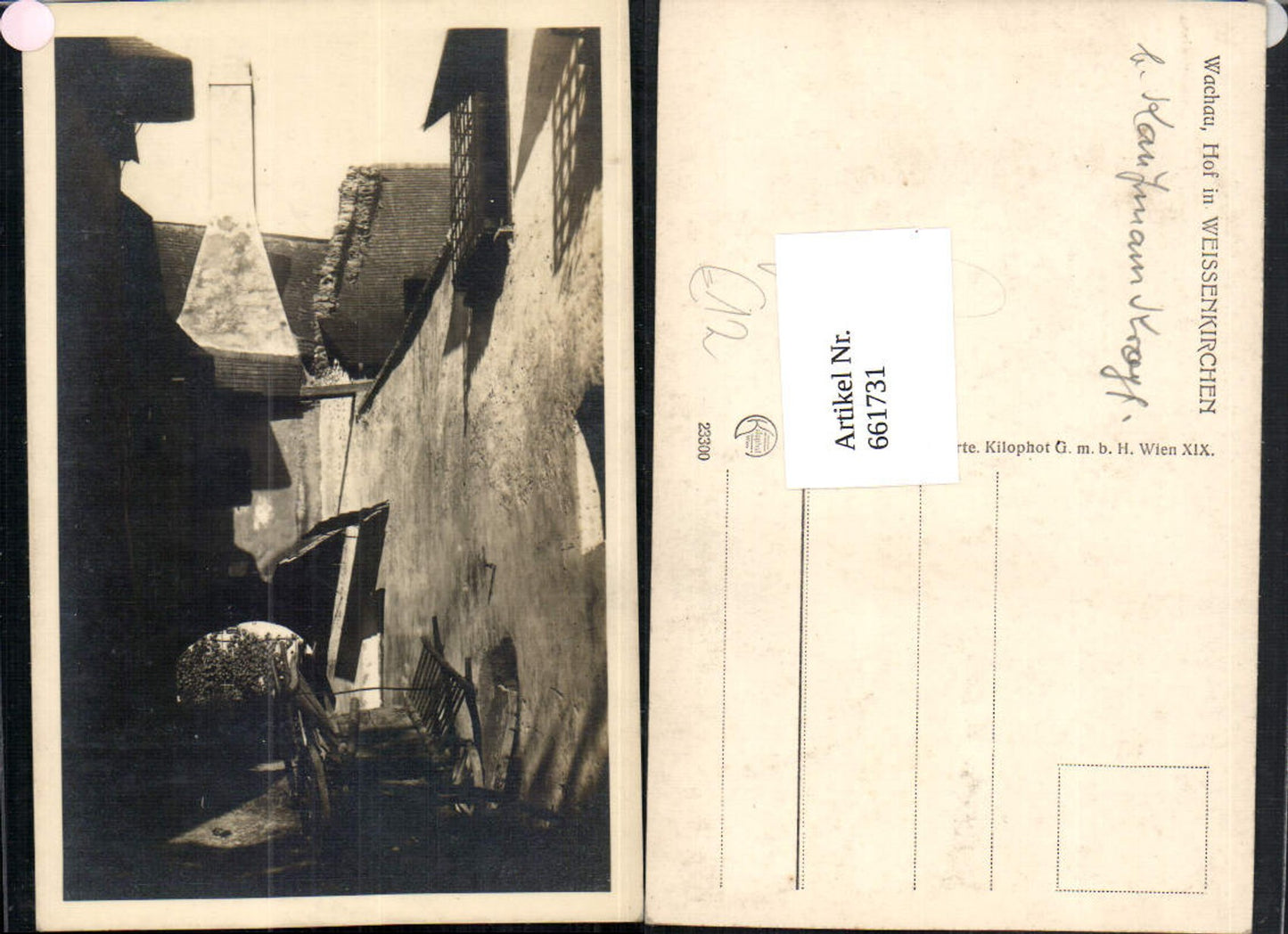 661731,Foto Ak Wachau Hof Weißenkirchen pub Kilophot 23300