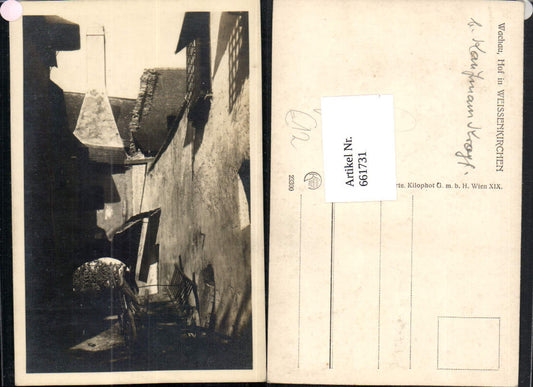 661731,Foto Ak Wachau Hof Weißenkirchen pub Kilophot 23300