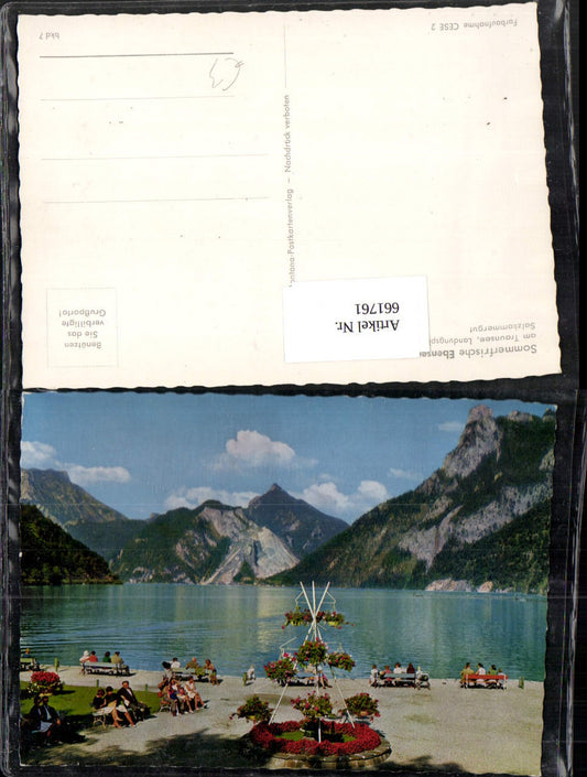 661761,Ebensee am Traunsee Landungsplatz