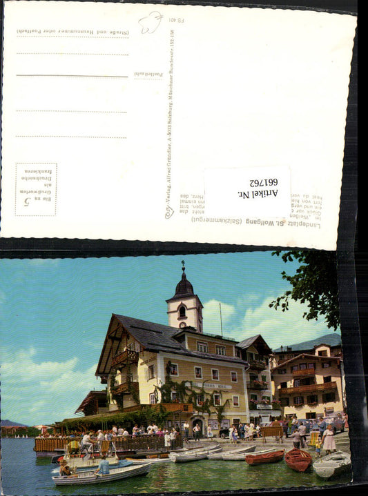 661762,St. Wolfgang im Salzkammergut Hotel Weisses Rössl Boote