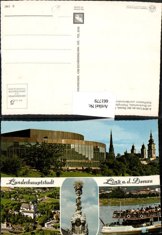 661779,Mehrbild Ak Linz a. d. Donau Schiff Dampfer Stadt Passau