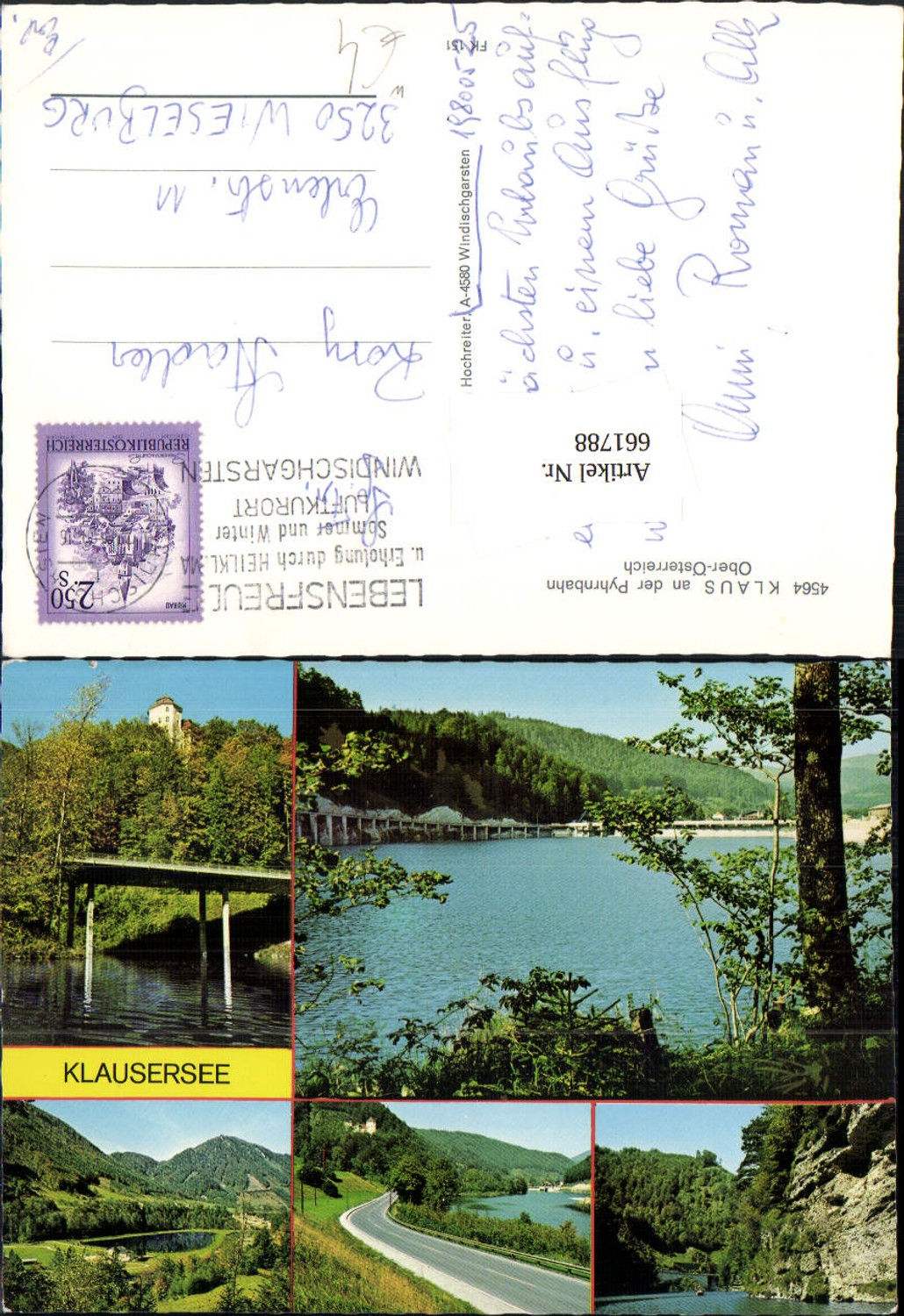 661788,Mehrbild Ak Klausersee Klaus a. d. Pyhrnbahn