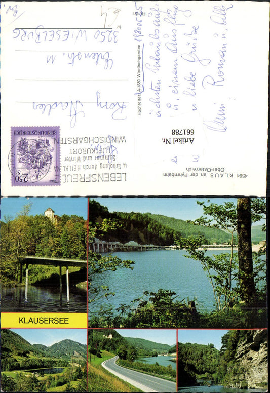 661788,Mehrbild Ak Klausersee Klaus a. d. Pyhrnbahn