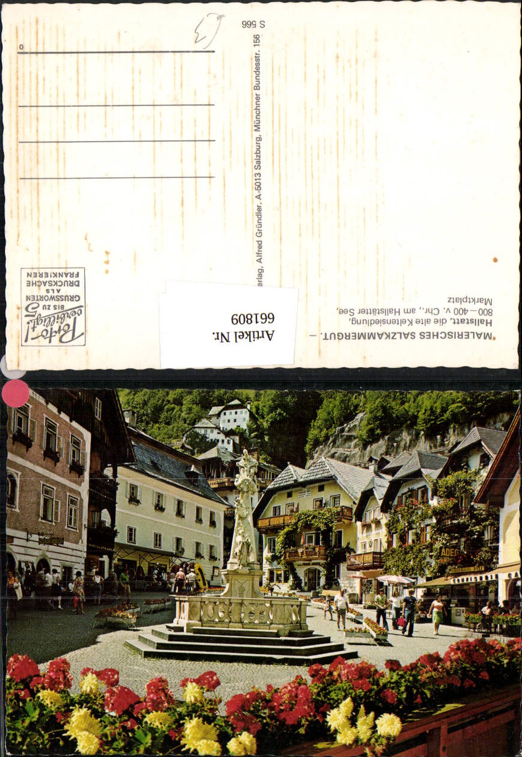 661809,Hallstatt Marktplatz