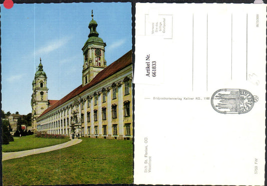 661833,St Florian Stift Westfront