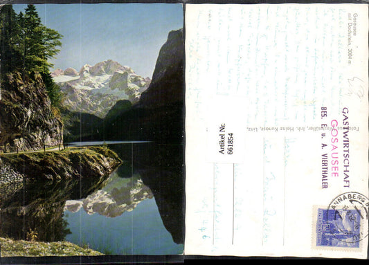 661854,Gosausee mit Dachstein Gosau