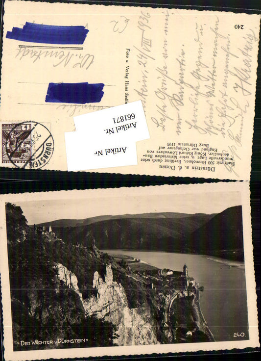661871,Dürnstein in der Wachau Burg Donau