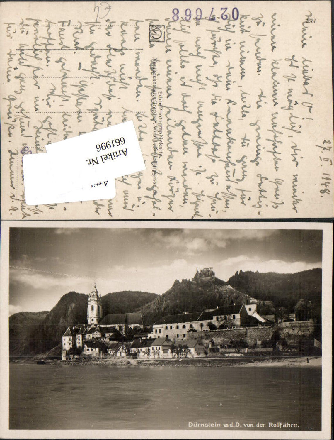 661996,Dürnstein in der Wachau Rollfähre