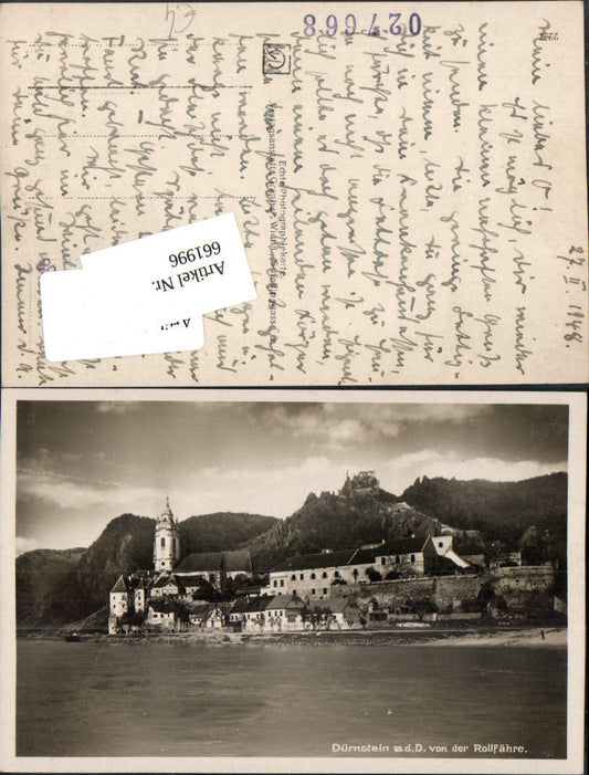 661996,Dürnstein in der Wachau Rollfähre