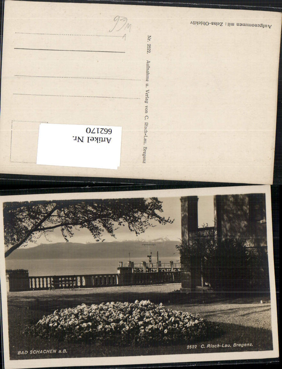 662170,Foto Ak Lindau Bad Schachen a. Bodensee pub Risch-Lau 2522