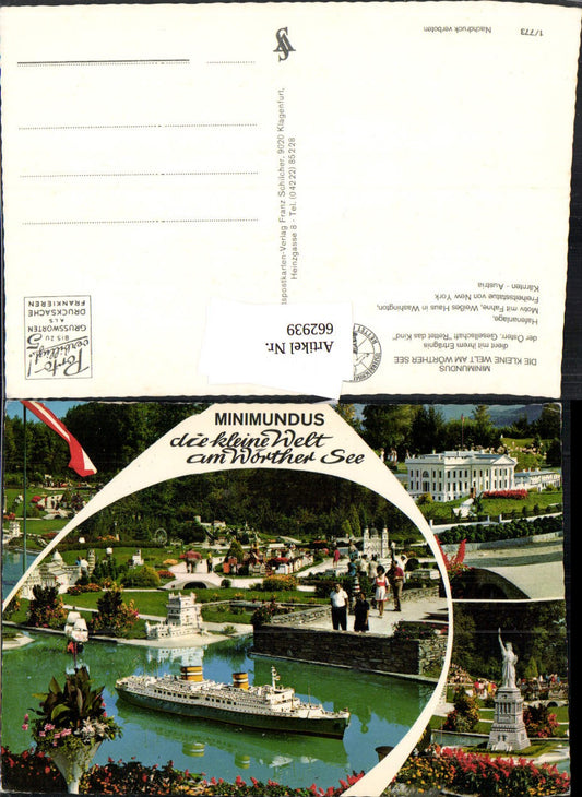 662939,Mehrbild Ak Klagenfurt am Wörthersee Minimundus