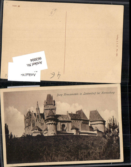 663004,Burg Kreuzenstein bei Korneuburg Leobendorf
