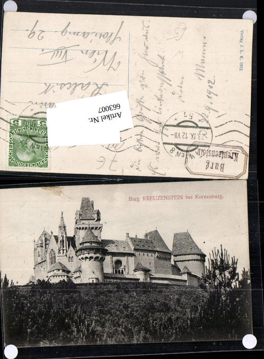 663007,Burg Kreuzenstein bei Korneuburg Leobendorf