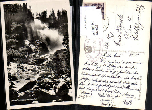 663023,Krimml im Pinzgau Wasserfall