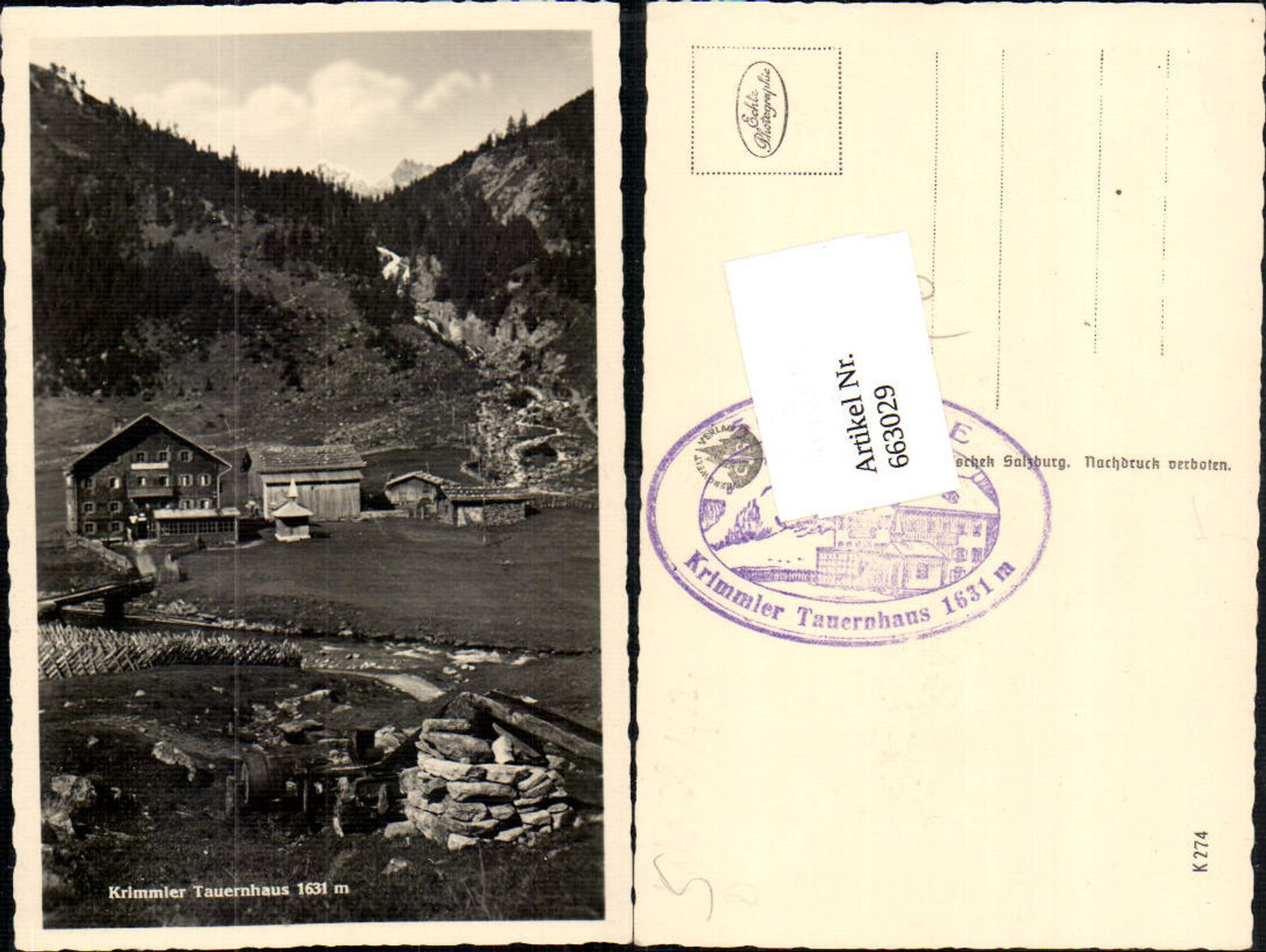 663029,Krimml im Pinzgau Krimmler Tauernhaus